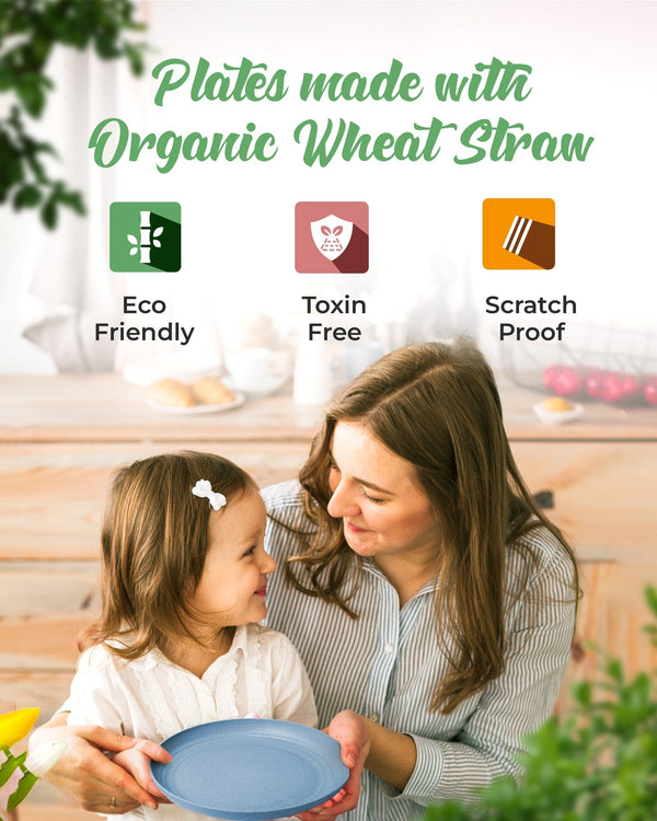 Eco-Friendly Plates Sets