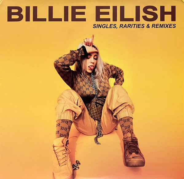 Billie Eilish – Singles, Rarities & Remixes Vinyl LP Record *Unofficial Release*