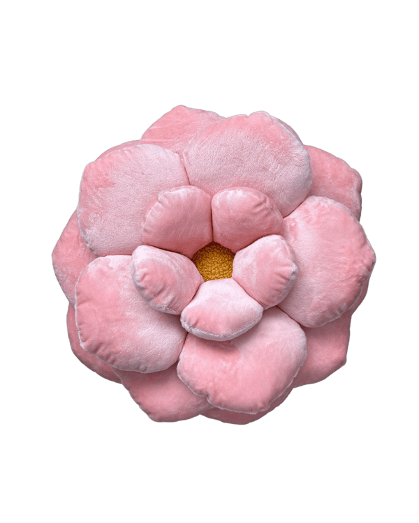 Camellia Plush Flower Pillow
