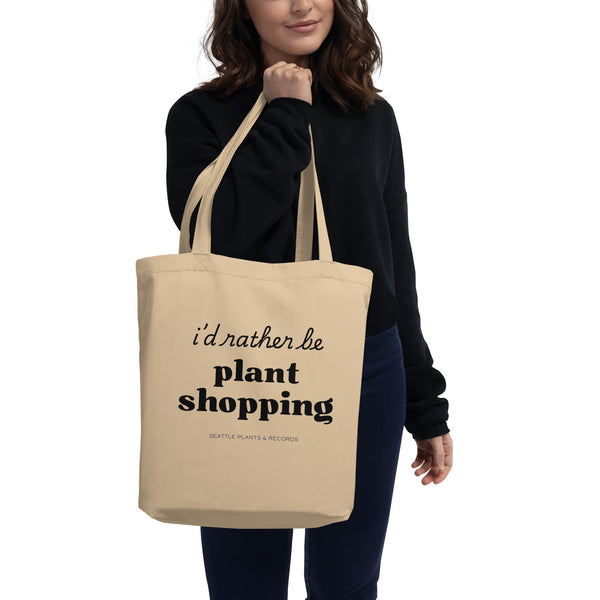 Plant Shopping Eco Tote Bag