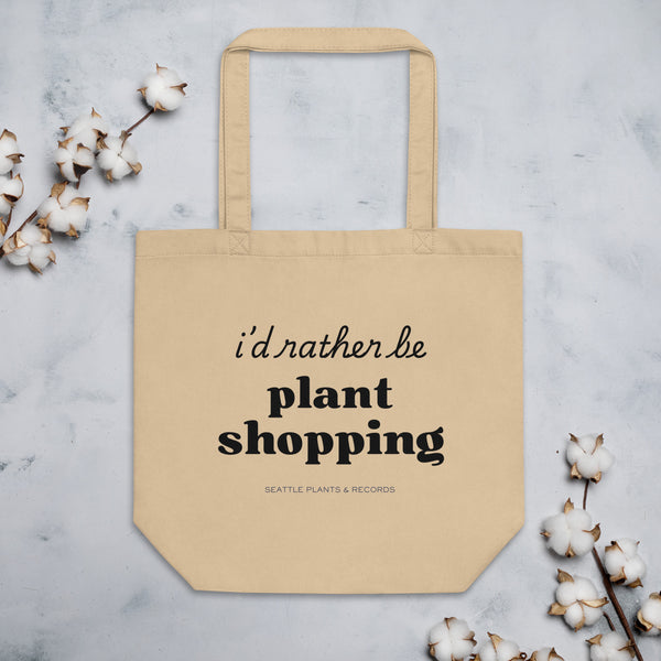 Plant Shopping Eco Tote Bag