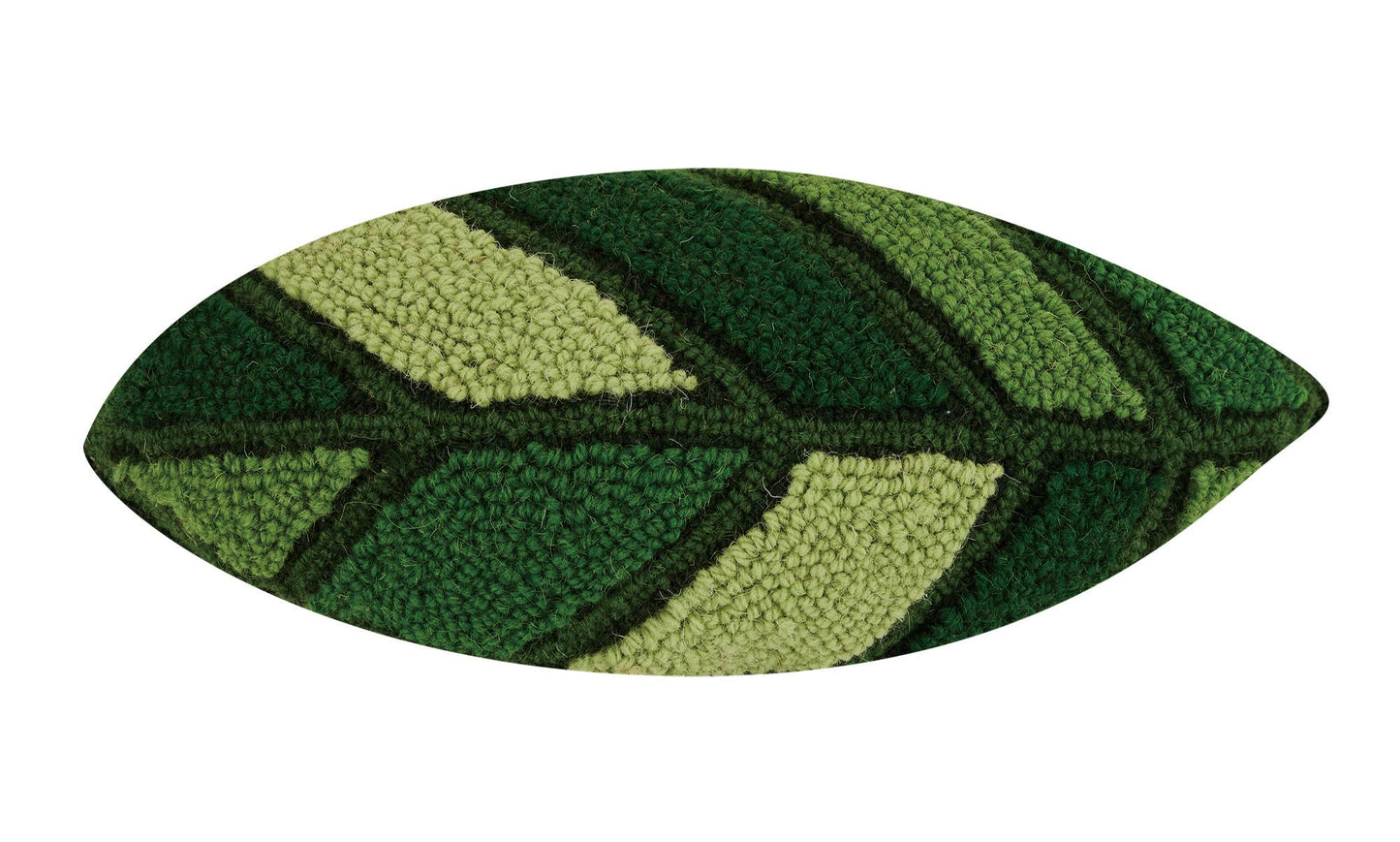 New Leaf Hook Pillow by Justina Blakeney