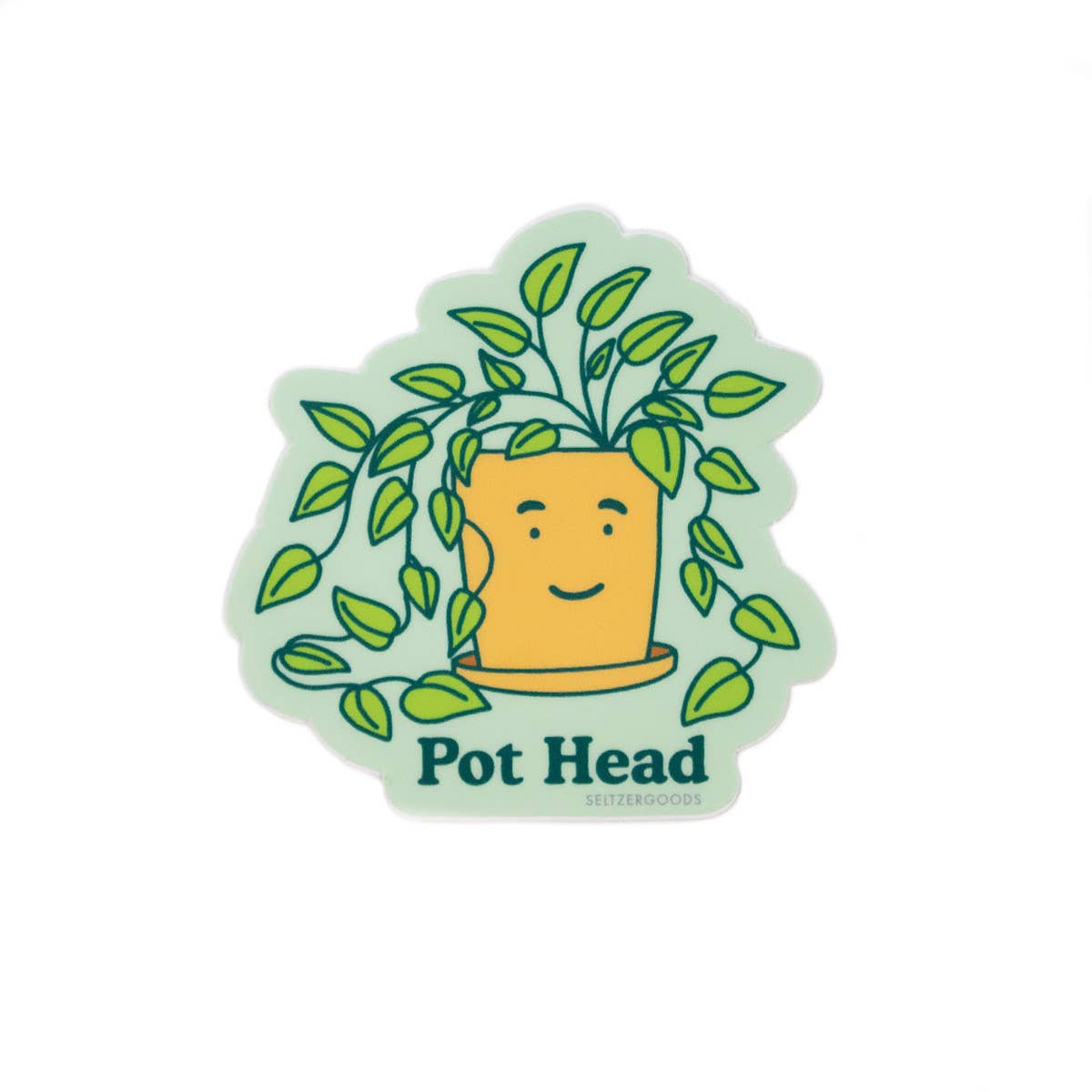 Pot Head Sticker