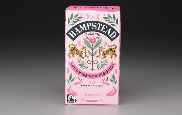 Hampstead Organic Rosehip & Hibiscus Tea