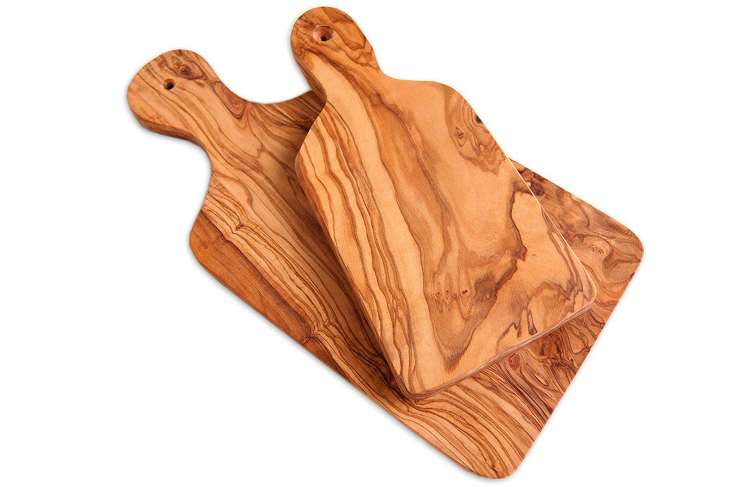 Olive Wood Cutting Board Set