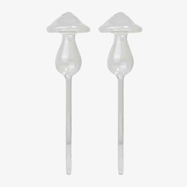 Mushroom Self Watering Glass Set