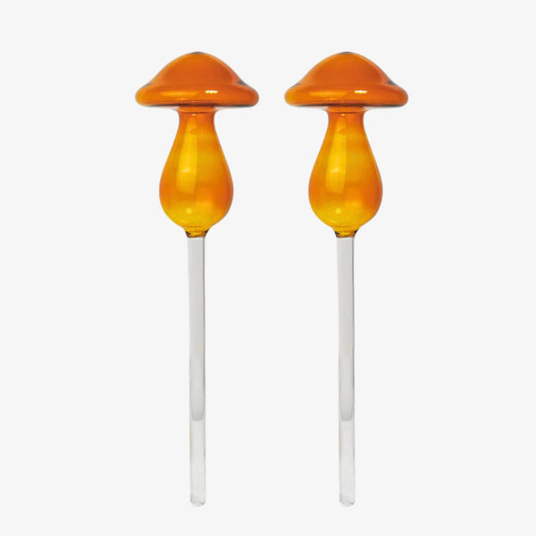 Mushroom Self Watering Glass Set