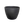 Black and TerraCotta Eco Pots