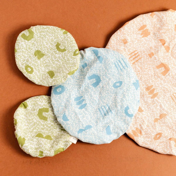 Fabric Dish Covers (Set of 4)