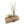 Small Tabletop Cork Bark Display with 2 Tillandsia Air Plants