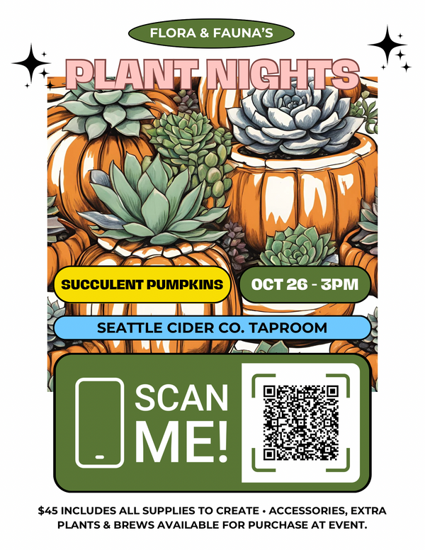 Plant Nights at Seattle Cider Co. Taproom