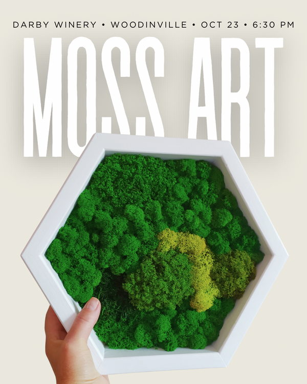 Moss Art at Darby Winery