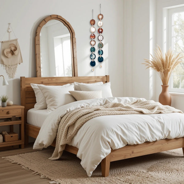 Natural Agate x Bell Garland Wall Hanging