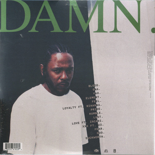 Kendrick Lamar - Damn. [Gatefold Sleeve] 2x Vinyl LP Record