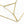Heptahedron Geometric Glass Terrarium - Gold Metallic Finish - Trendy Holder For Tillandsia Air Plants