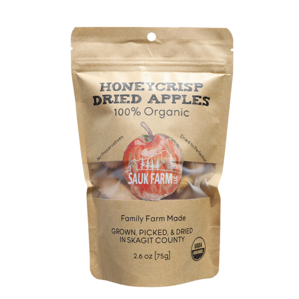 Honeycrisp Dried Apples: 1 oz