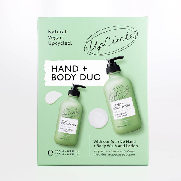 Natural + Sustainable Vegan Hand + Body Duo - Eco Gift Set