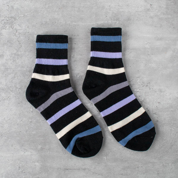 Color Striped Casual Socks