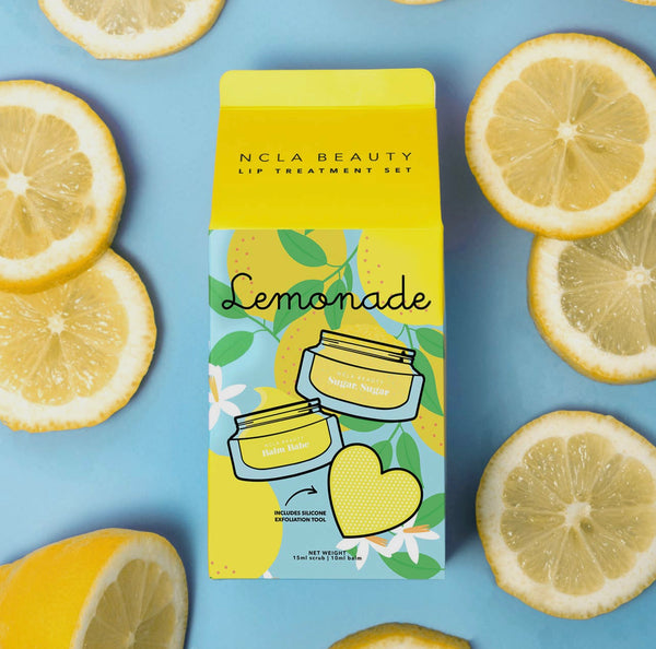 Lemonade Lip Care Set + Lip Scrubber