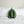 Tufted Calathea Medallion Leaf Pillow