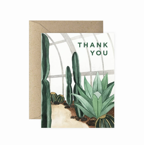 Thank You Cactus Greeting Cards