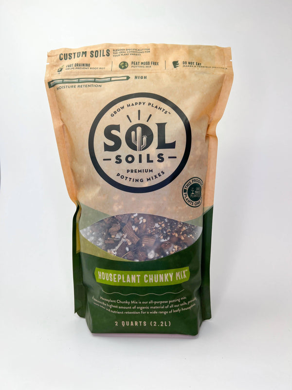 Soil (2Qt) Houseplant Chunky Mix