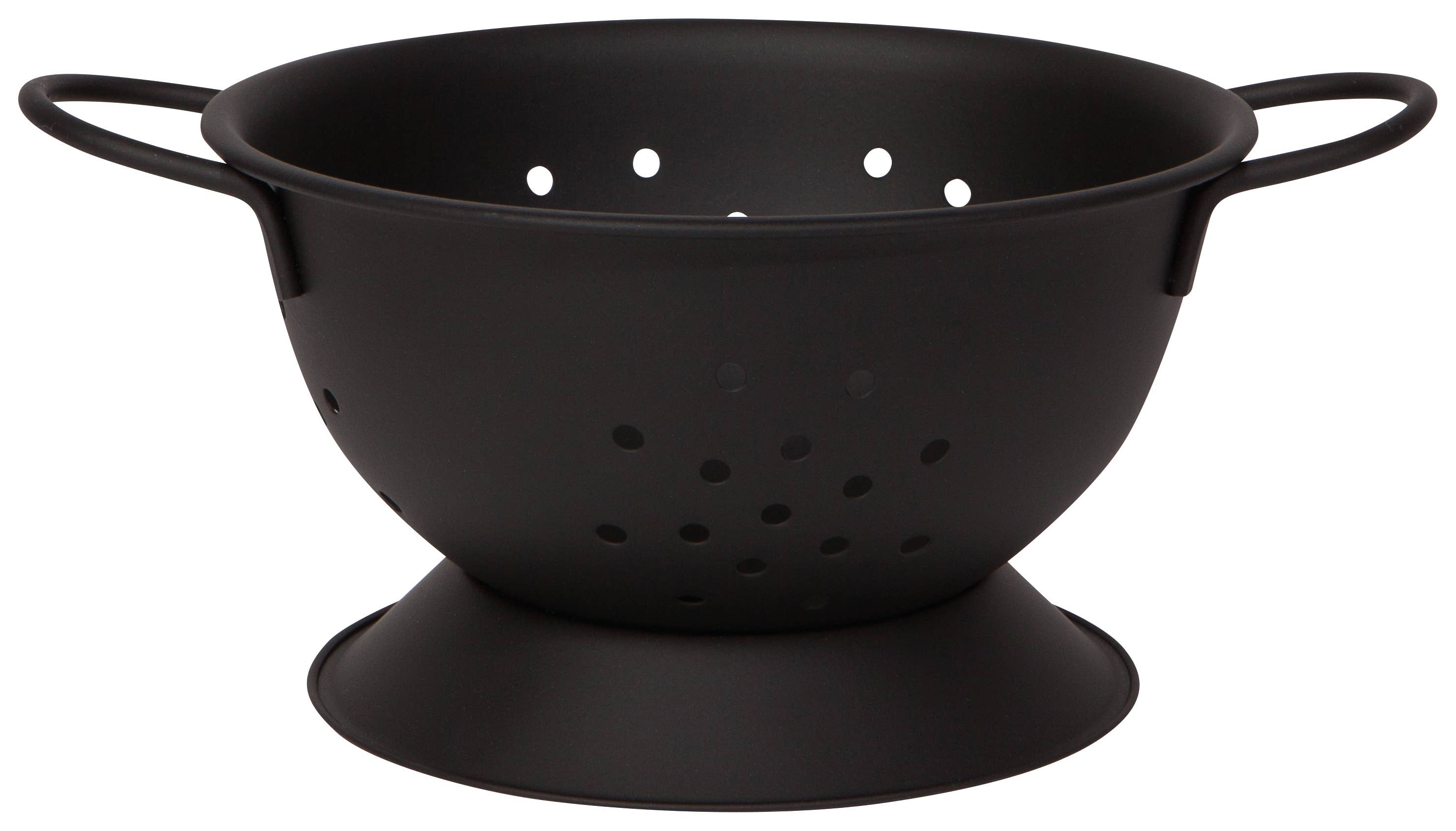 Matte Steel Black Colander Small – Flora + Fauna