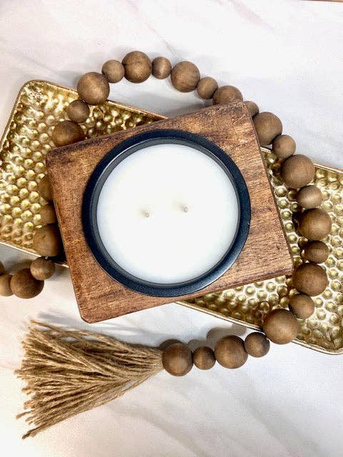 WOODEN CANDLES