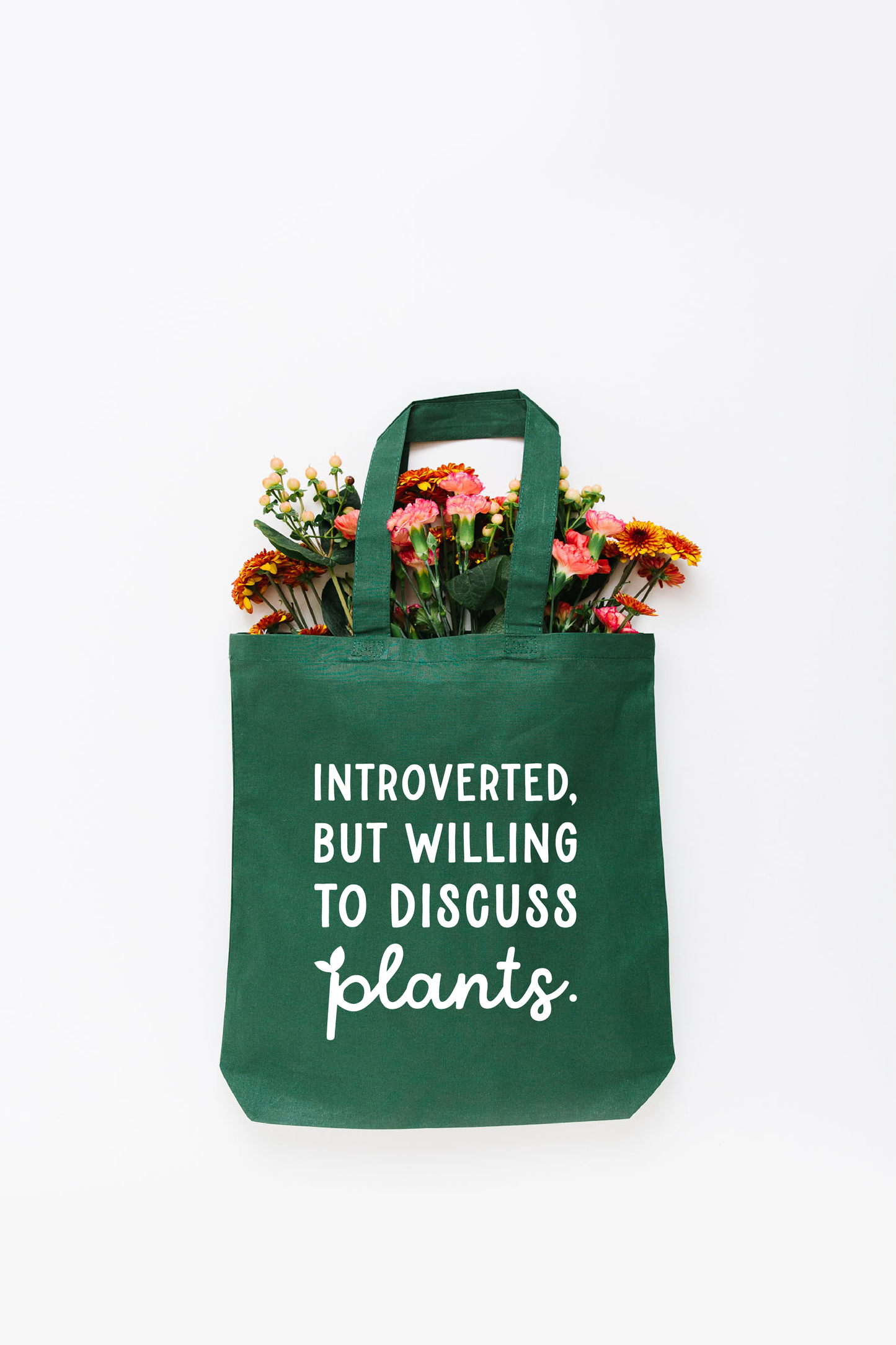 Introverted Plants Tote Bag - Small