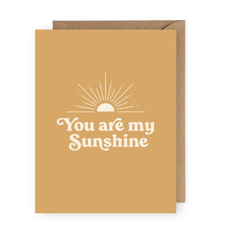 You are My Sunshine Greeting Cards